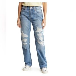 Re/Done ‘90s High Waist Loose Boot Cut Jeans - Size 26 - NWT